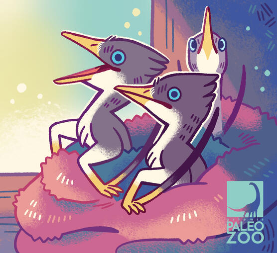 Young Pterodactylus - Laura Ekblad